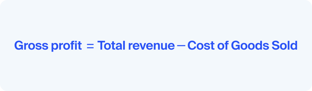Gross profit