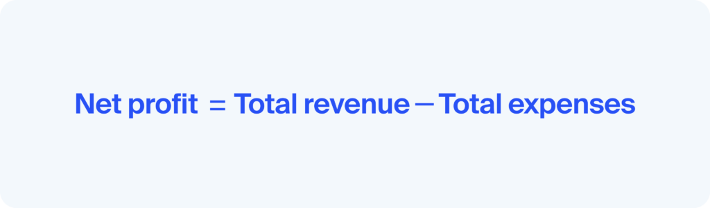 Net profit