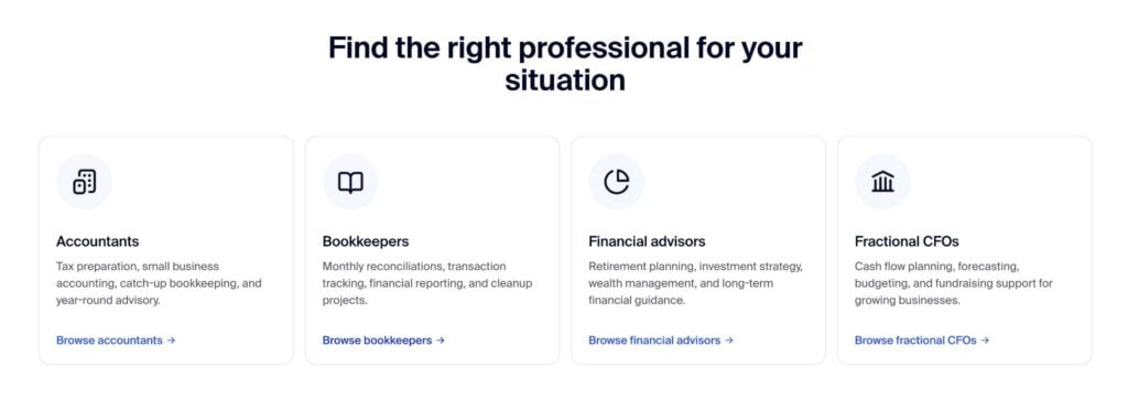 Find your next accountant in minutes with theTaxDome Accountant and Advisor Finder.