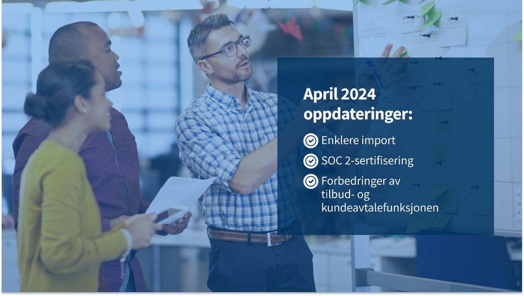 April 2024 oppdateringer