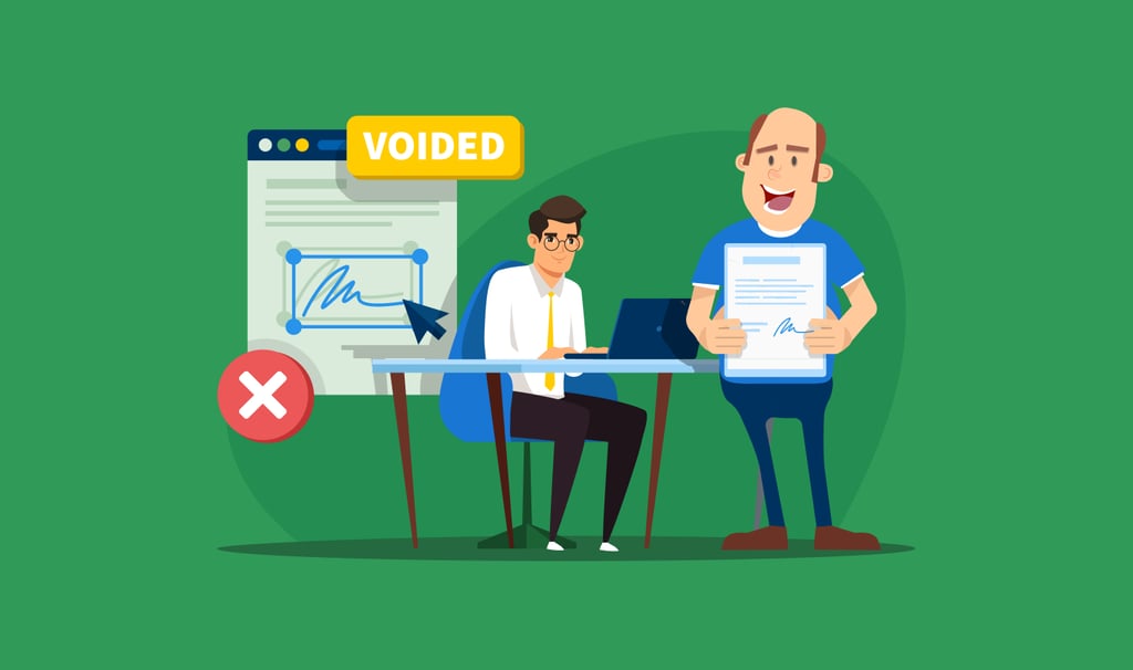 E-signature Update: Ability to Void Pending Signature Requests