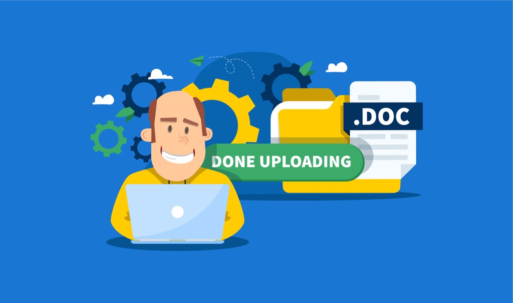 A New “Done Uploading” Button and Options for the Client Portal
