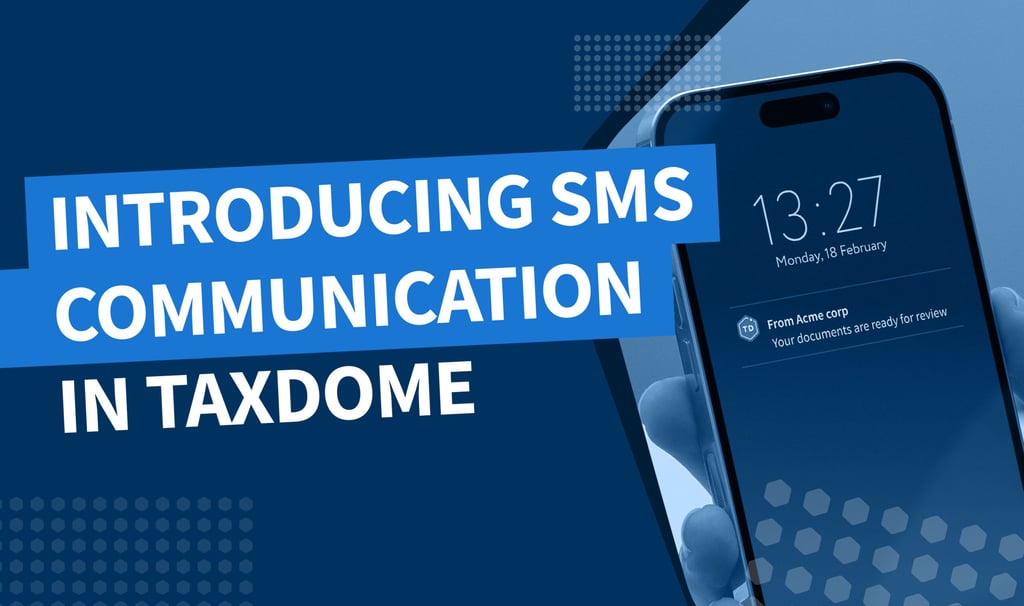 Introducing SMS (text messages) communication in TaxDome
