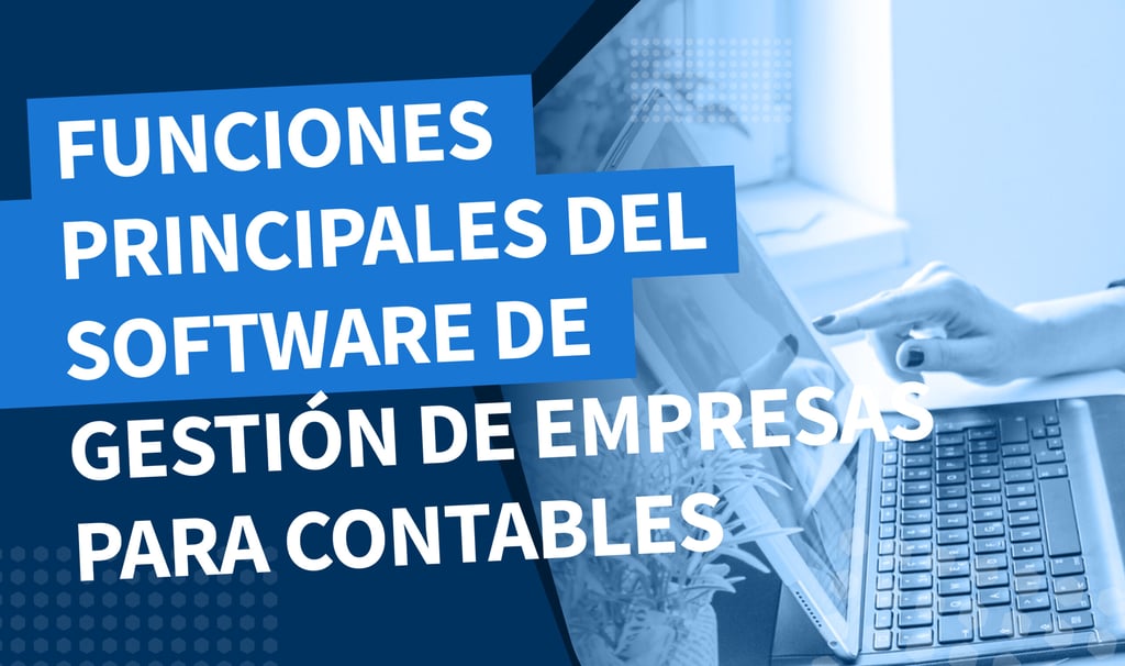 Funciones principales del software de gestión de empresas para contables