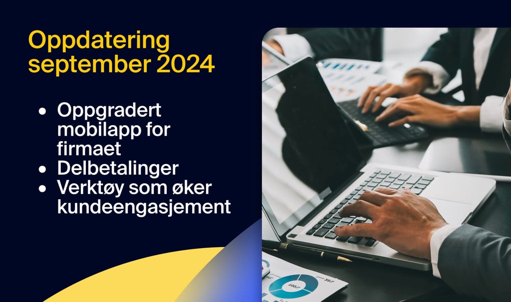 Oppdatering september 2024