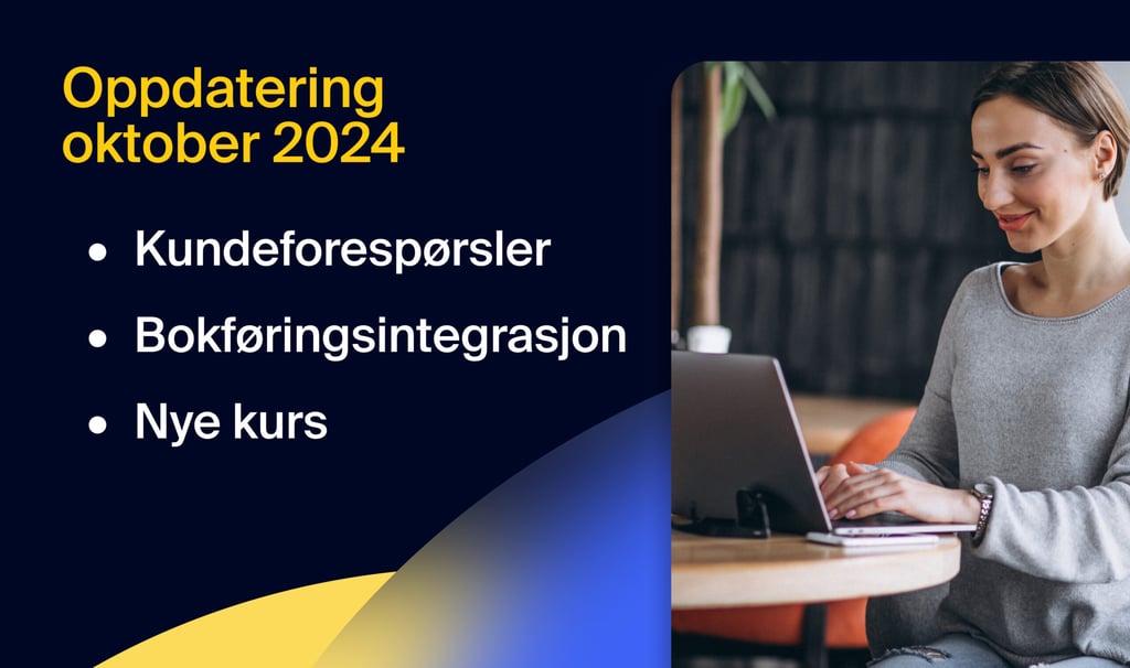 Oppdatering oktober 2024