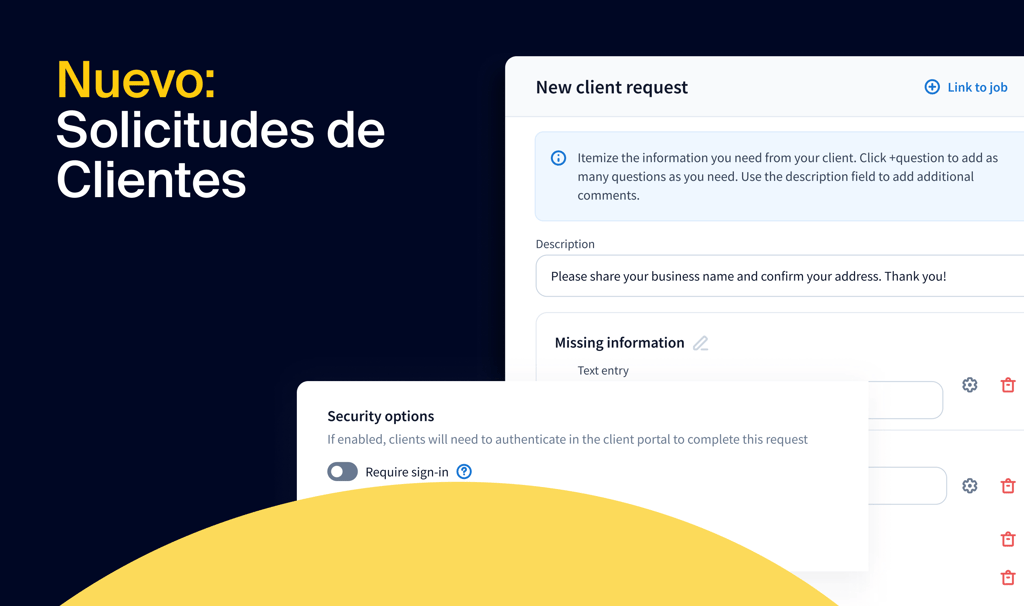 Solicitudes de clientes: nueva forma de recopilar información de los clientes de forma rápida y sencilla