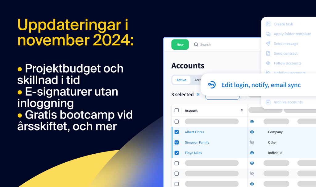 Uppdateringar: november 2024