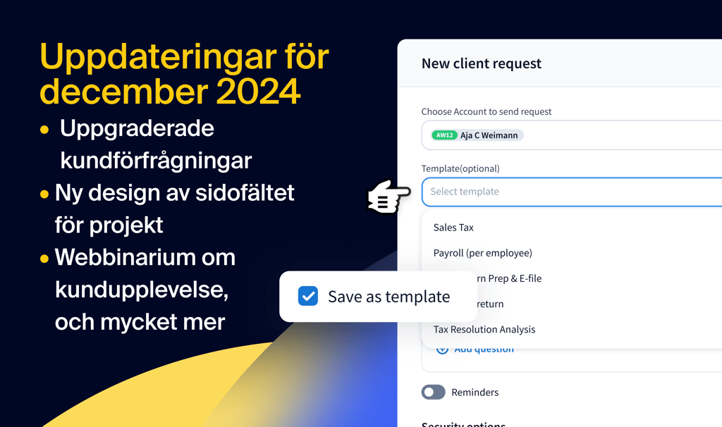 Uppdateringar: december 2024