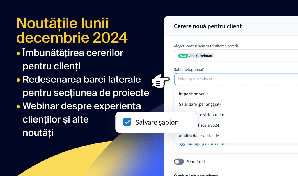 Noutățile lunii decembrie 2024
