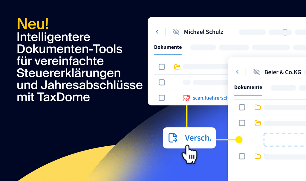 Nutzen Sie jede Minute bei der Erstellung von Steuererklärungen optimal mit intelligenteren Dokumenten-Tools