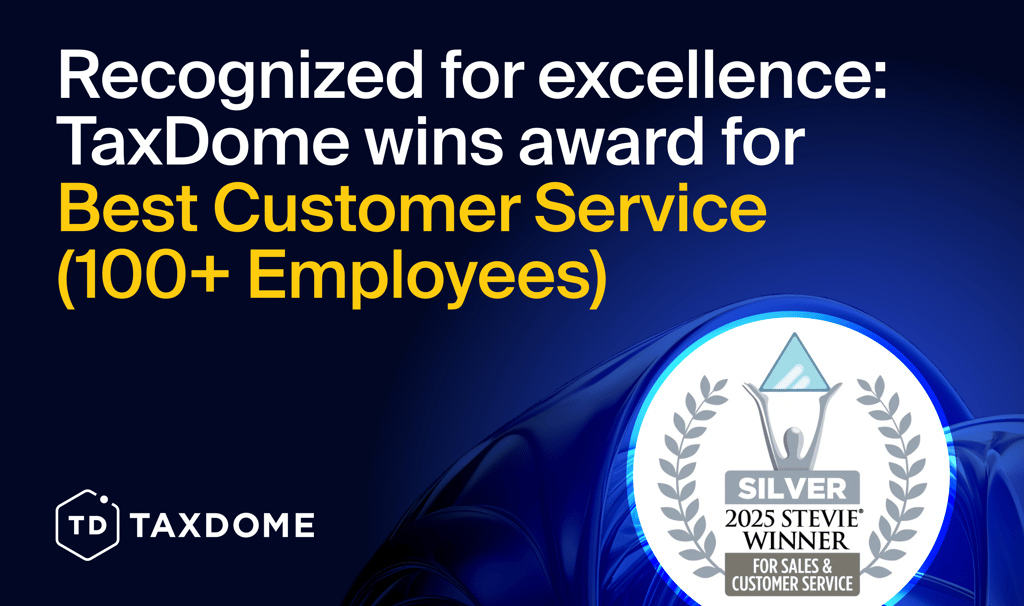Recognized for excellence: TaxDome wins award for Best Customer Service (100+ Employees)