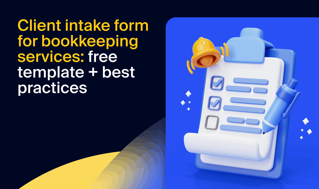 How to create a bookkeeping client intake form (with free template)
