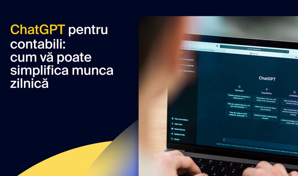 ChatGPT pentru contabili: cum poate inteligența artificială să vă simplifice munca zilnică