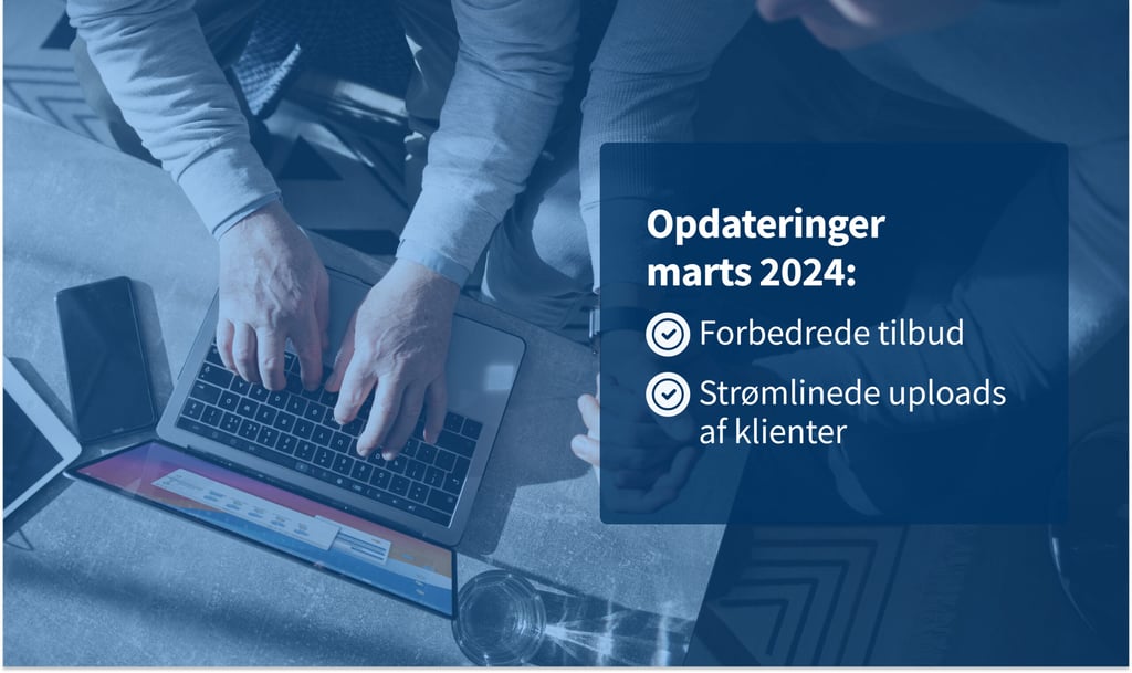 Marts opdatering 2024