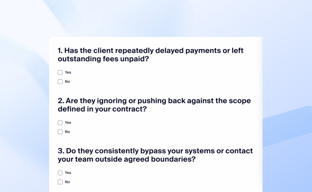 How to write a client termination letter with free template