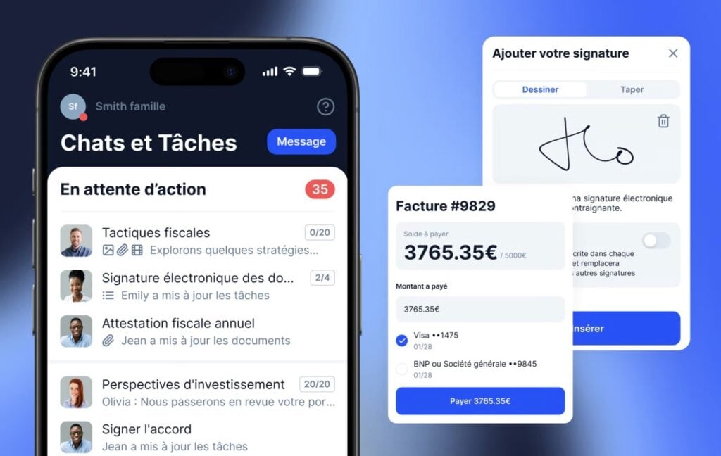 Les clients peuvent numériser et partager des documents où qu'ils se trouvent grâce à l'application mobile TaxDome.