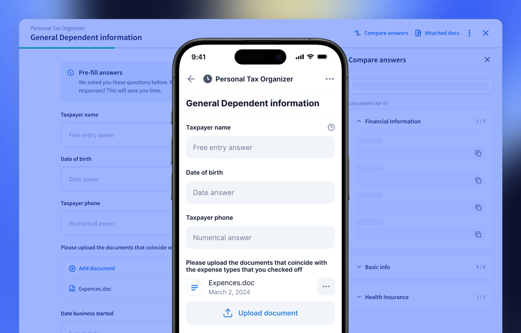 AI builds the checklist
