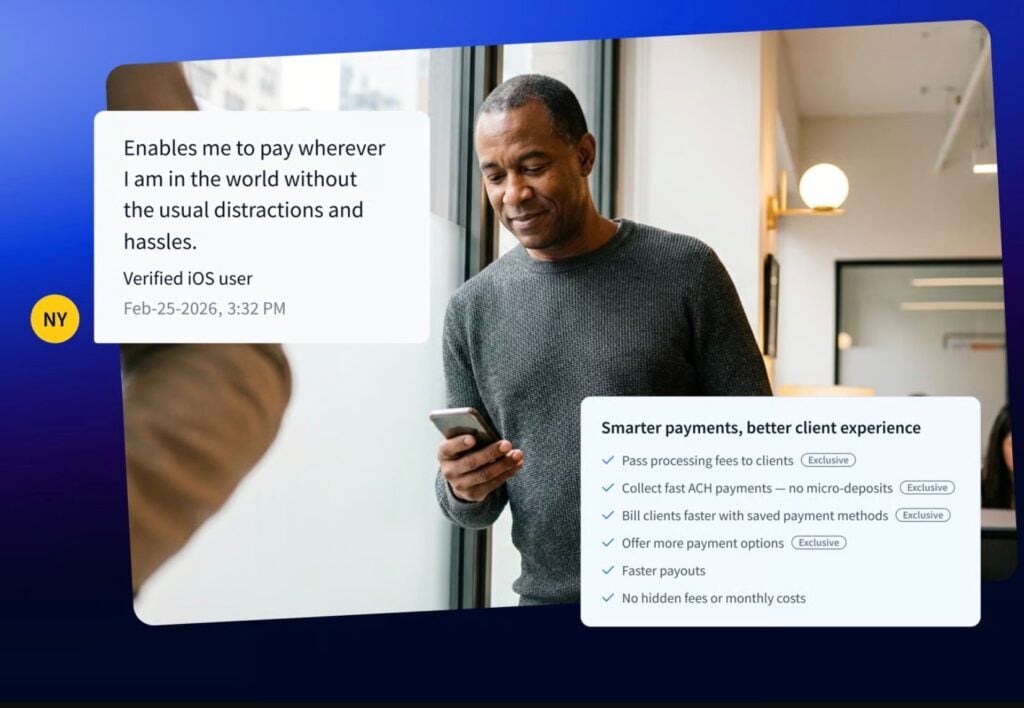 The clients of TaxDome firms can pay invoices on the go, hassle-free — no matter what else they’ve got going on.