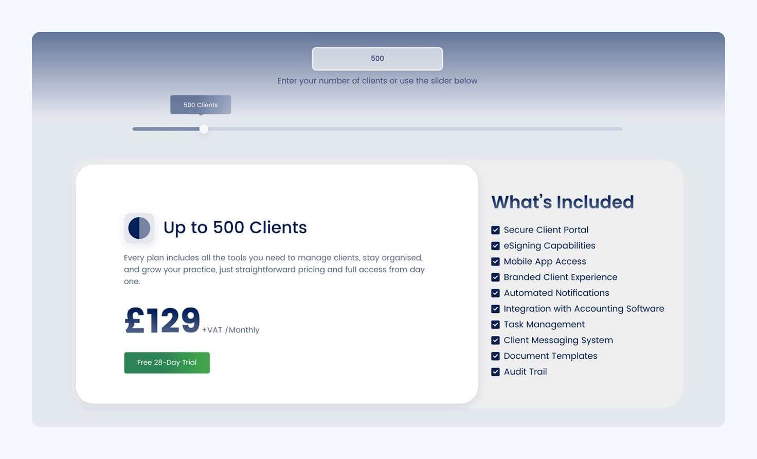 A screenshot of Engager.app’s pricing page