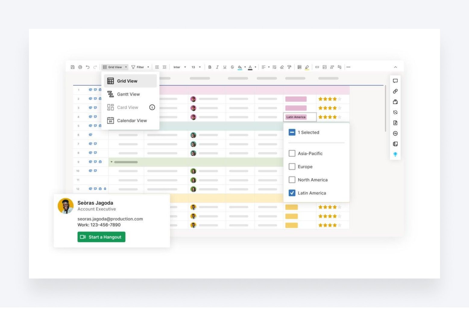 Smartsheet workflow