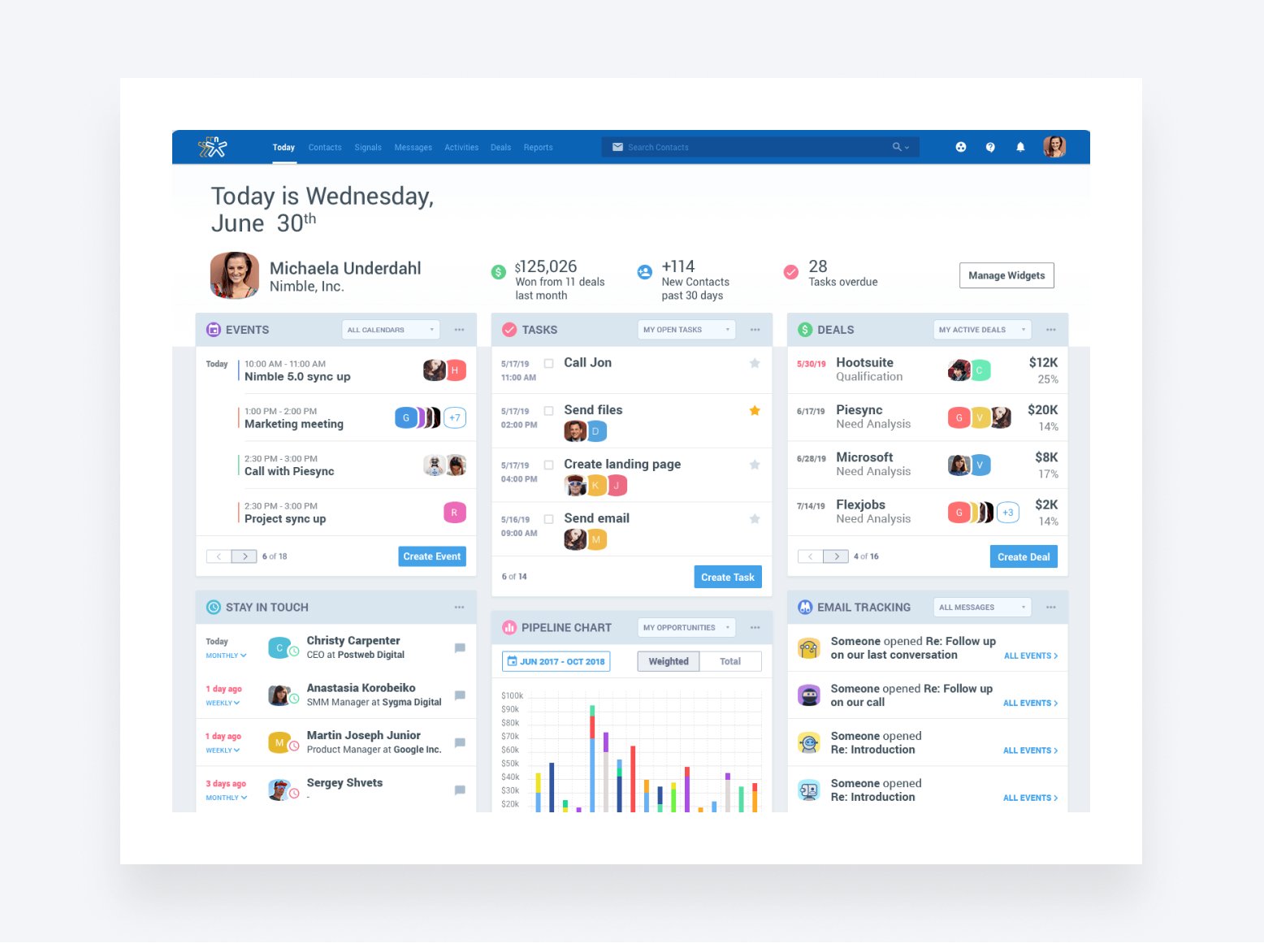 Nimble CRM