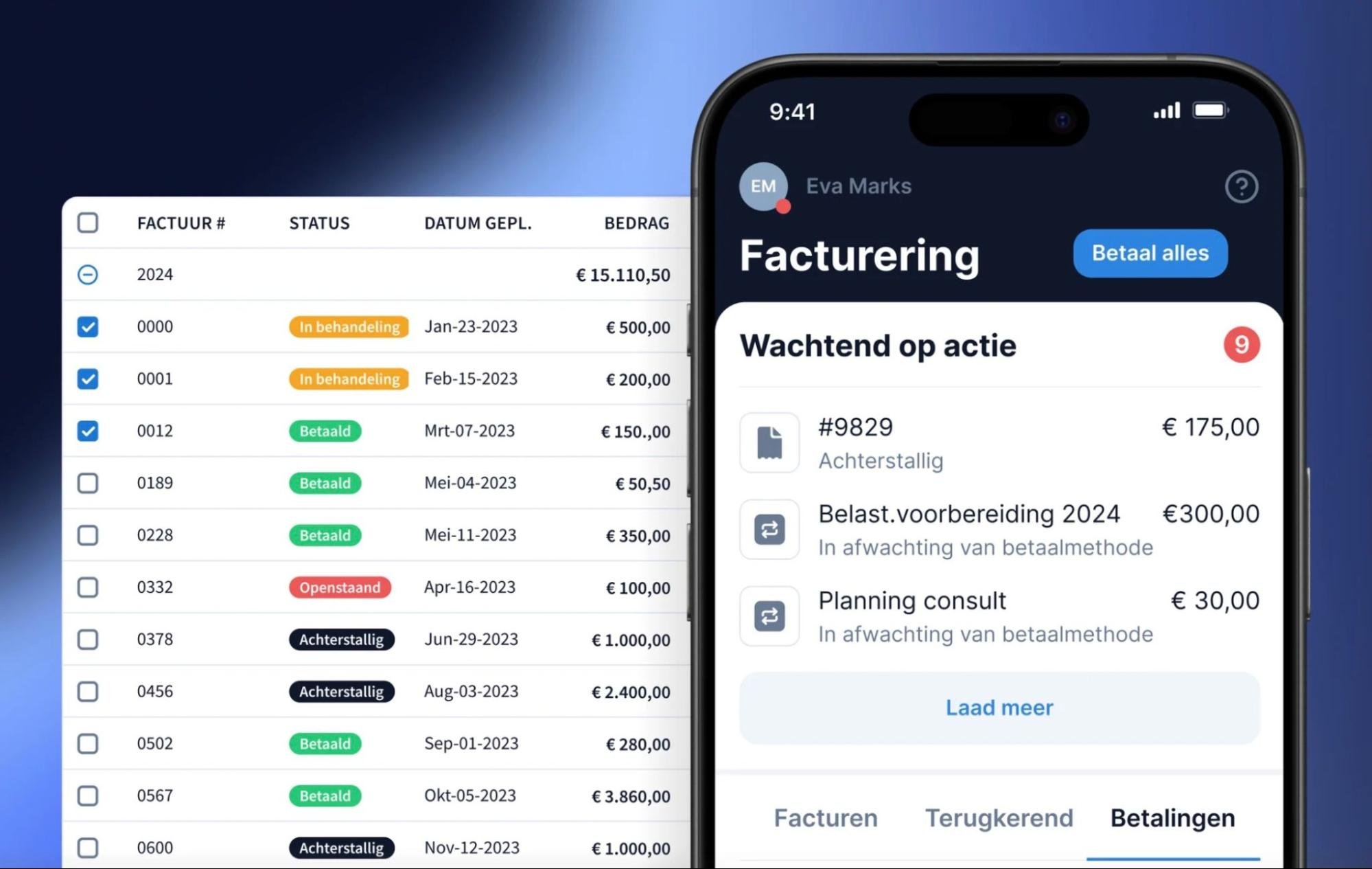 Billing and invoicing in TaxDome’s RevOps system for accounting firms