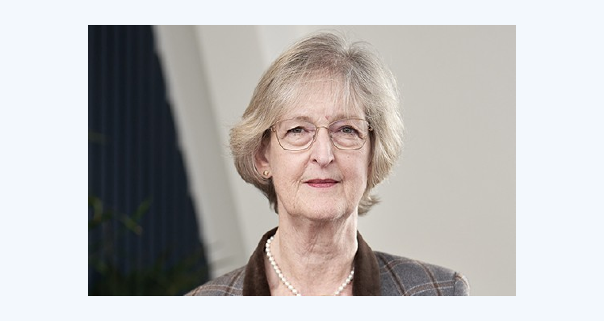 A picture of Ruth Anderson, the first female board member of a Big Four firm.