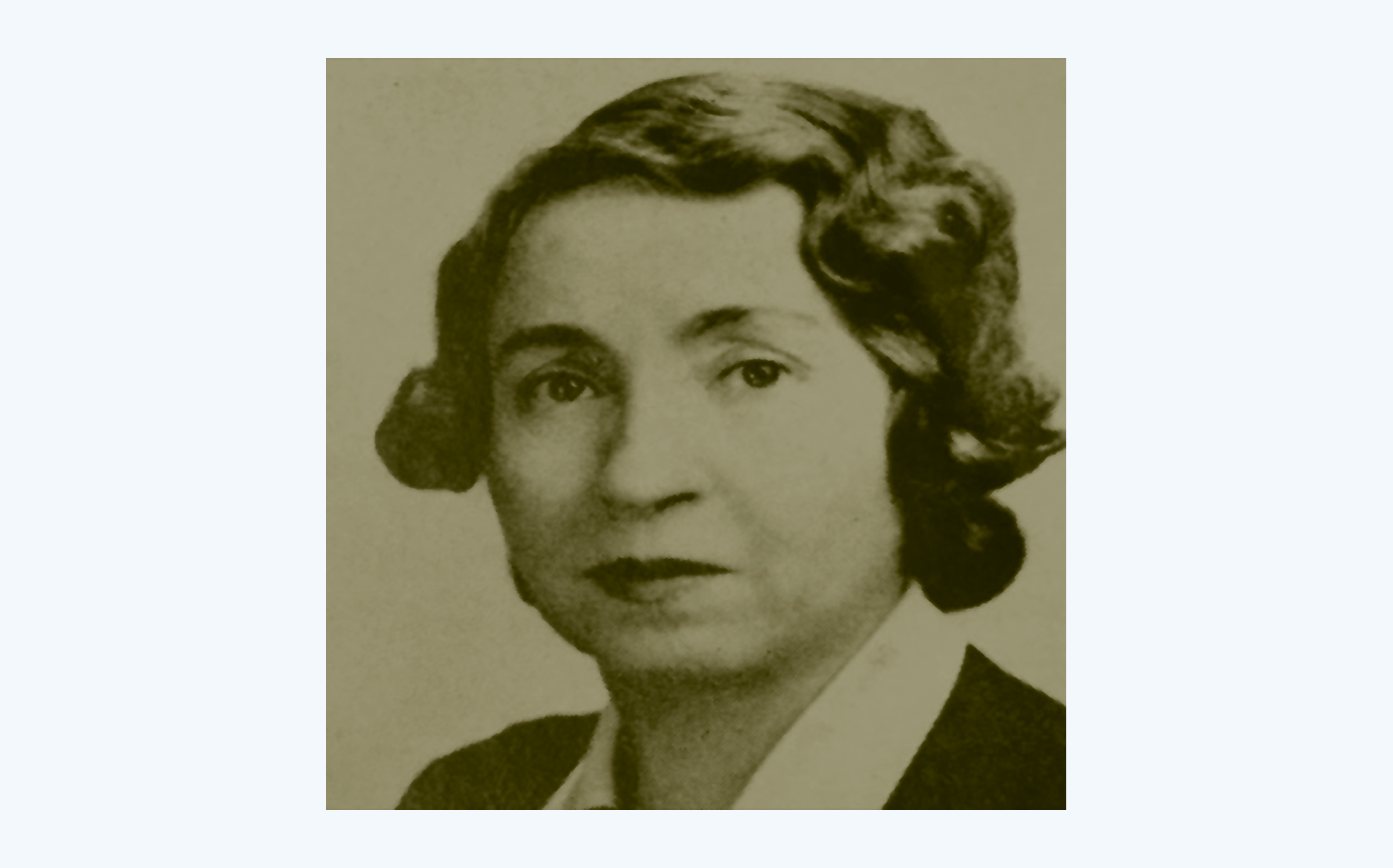 A picture of Jennie M. Palen, a pioneering woman accountant.