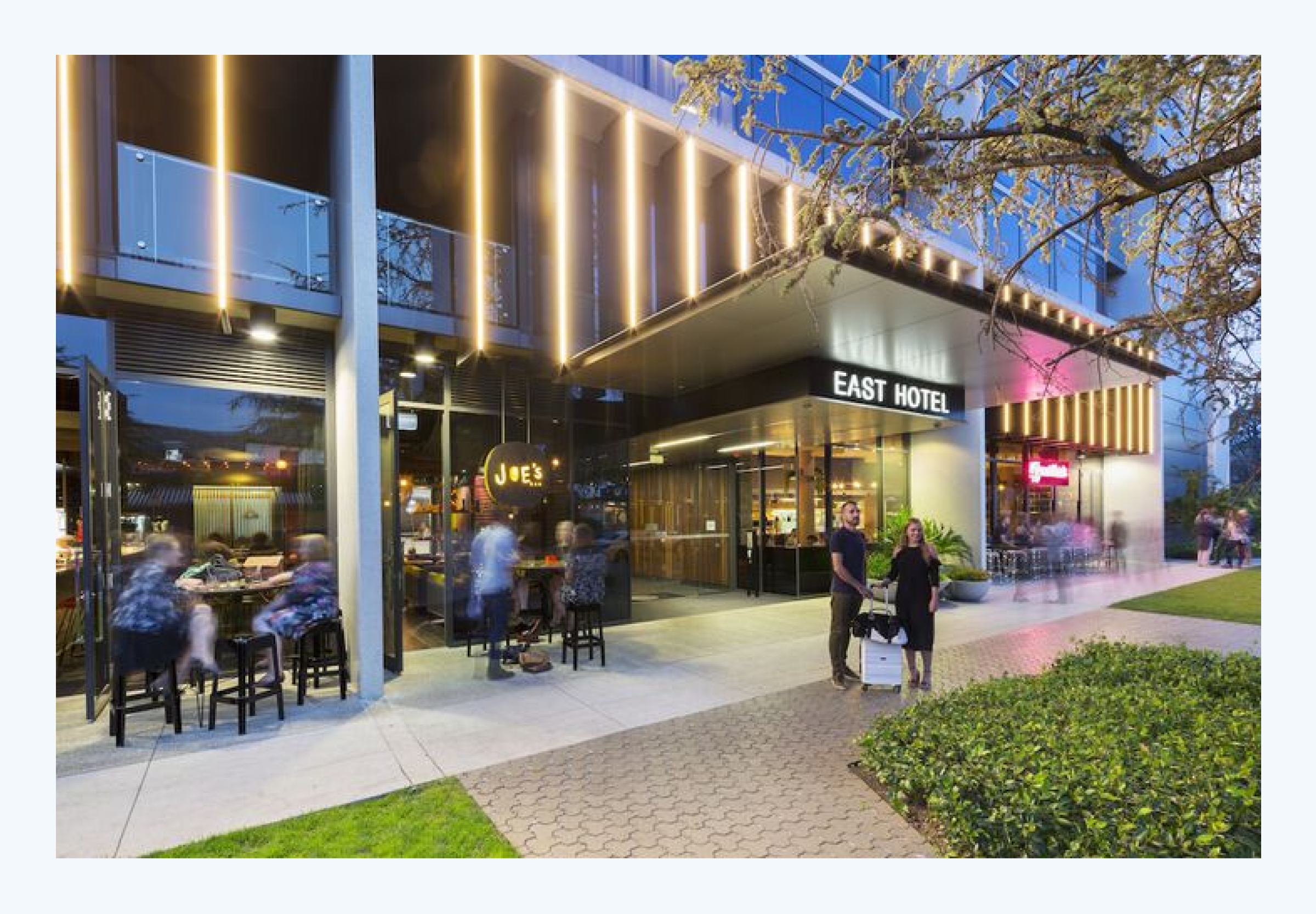 The East Hotel in Canberra, Australia.