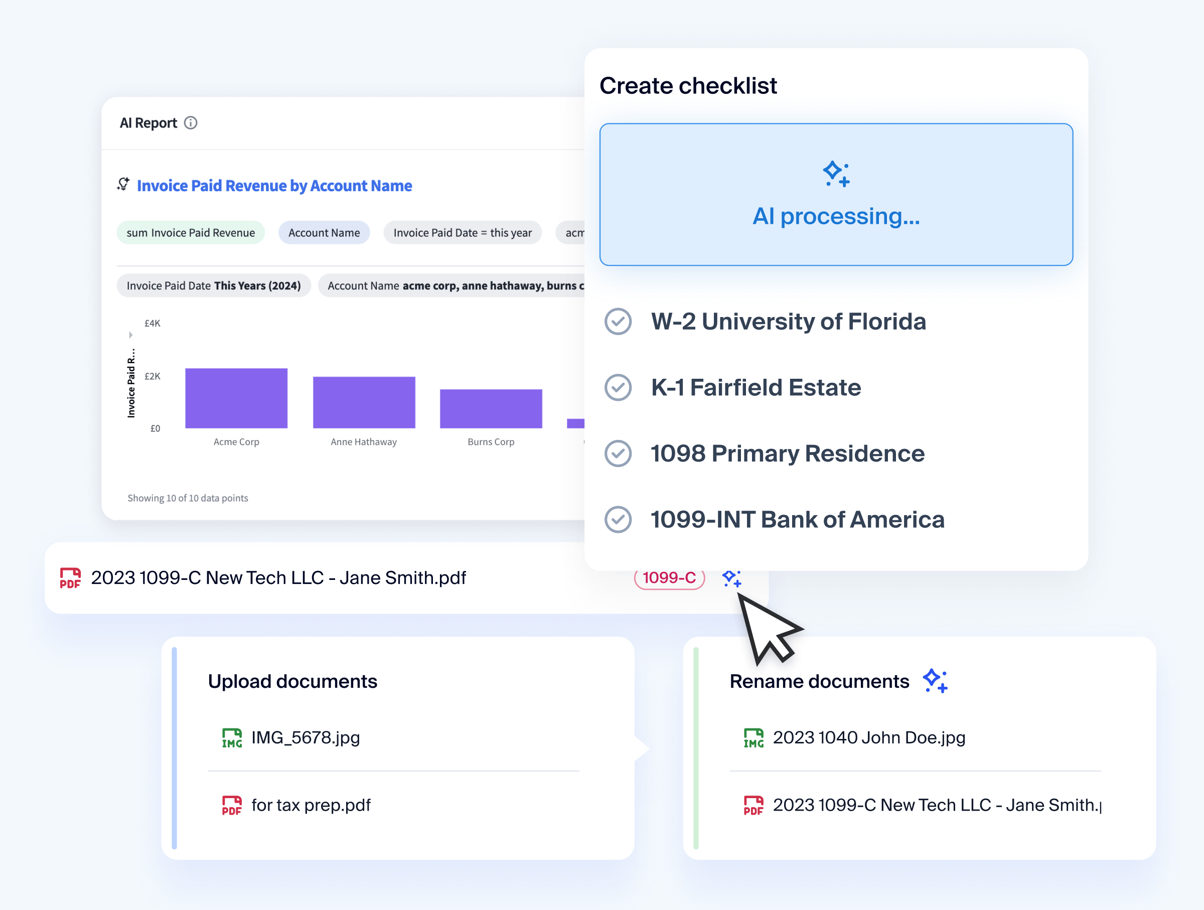 AI-powered tools in TaxDome