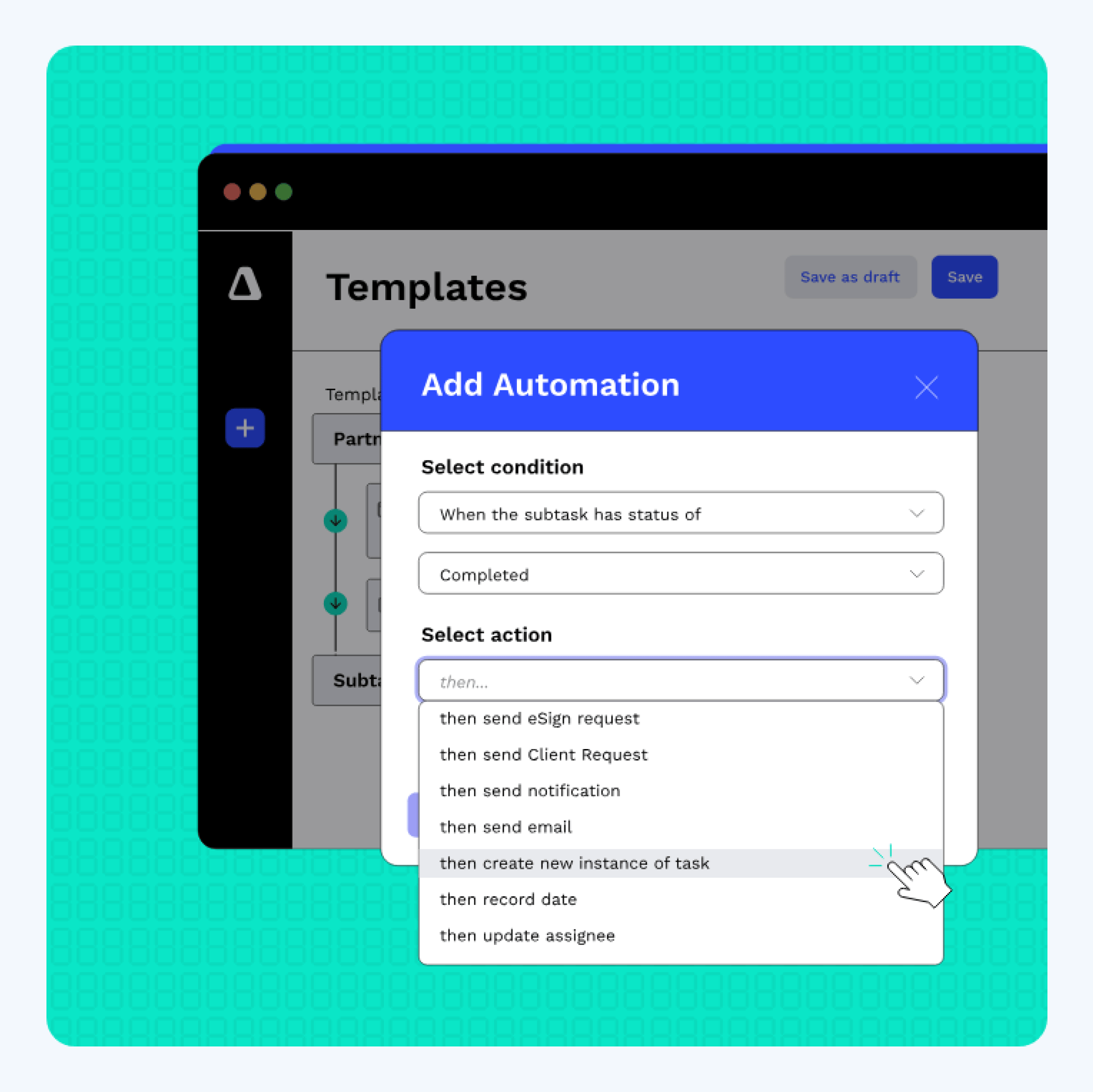 Canopy workflow management tool