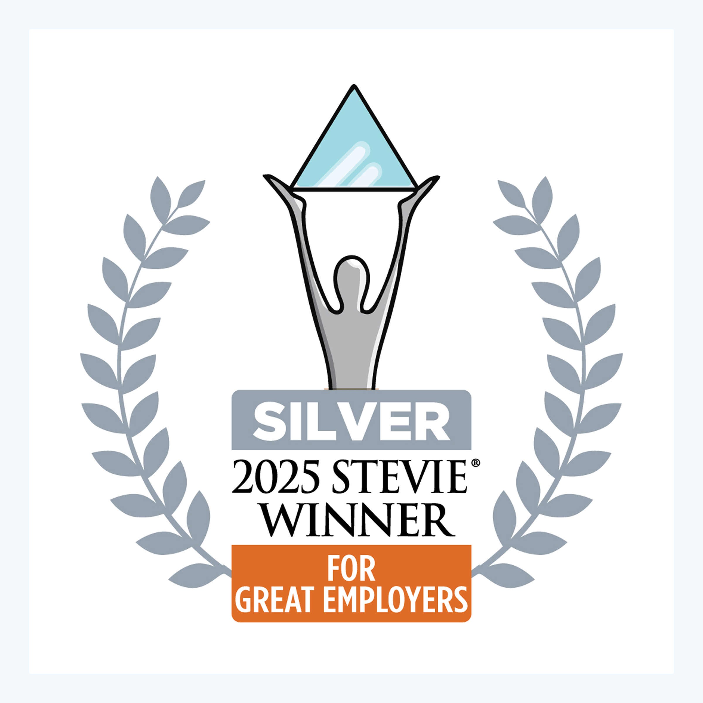 Stevie award badge