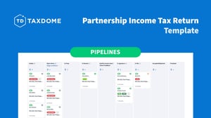 Partnership Income Tax Return Template