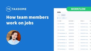 How team members work on jobs
