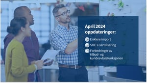 April 2024 oppdateringer