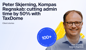 Kompas Regnskab: reducer tiden brugt på administrativt arbejde med 50% ved hjælp af TaxDome