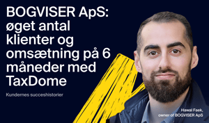 BOGVISER ApS: vækst på 6 måneder uden at ansætte personale – “Jeg har været i stand til at øge omsætningen, siden jeg har brugt TaxDome, ved at skaffe nye kunder”