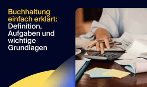 Buchhaltung einfach erklärt - Banner