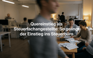 Quereinstieg als Steuerfachangestellte: So gelingt der Einstieg ins Steuerbüro