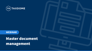 Master document management
