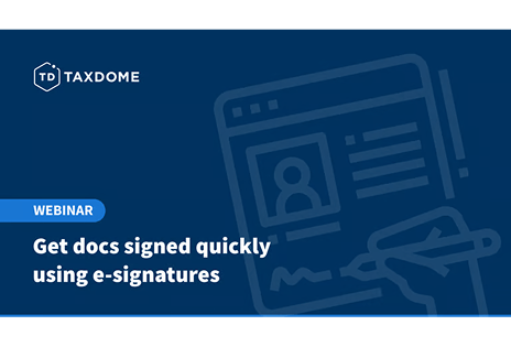 Get docs signed quickly using e-signatures