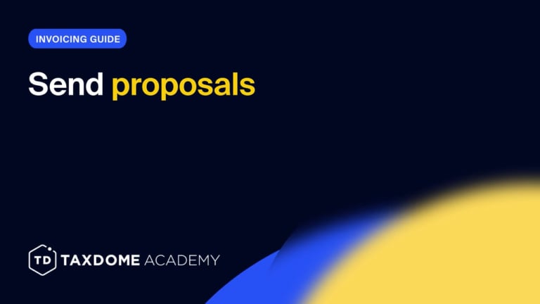 TaxDome Academy – Introduction to proposals
