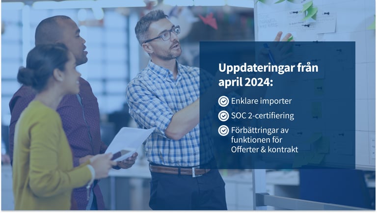 Uppdateringar från april 2024
