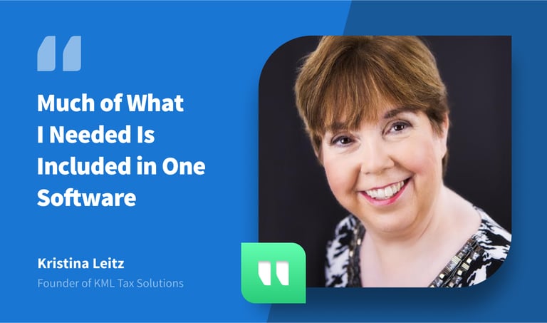Remote Accounting Firm KML Tax Solutions on TaxDome: ‘Much of What I Needed Is Included in One Software’