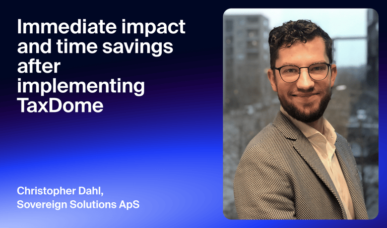 Sovereign Solutions ApS: immediate impact and time savings after implementing TaxDome