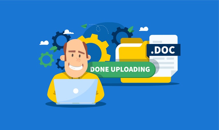 A New “Done Uploading” Button and Options for the Client Portal