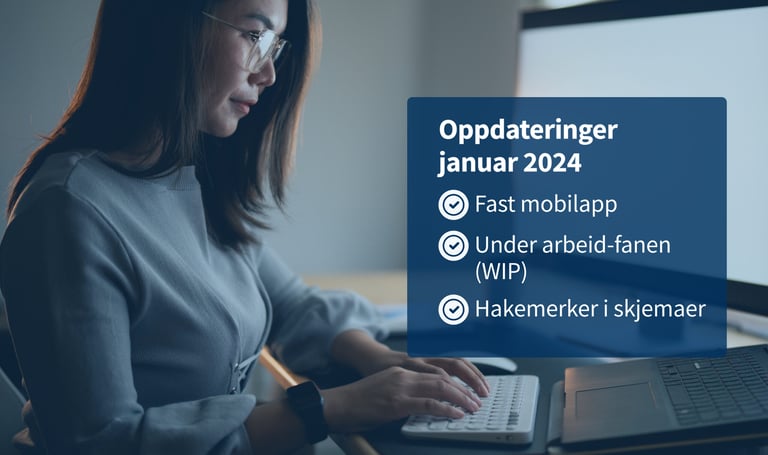 Oppdateringer januar 2024