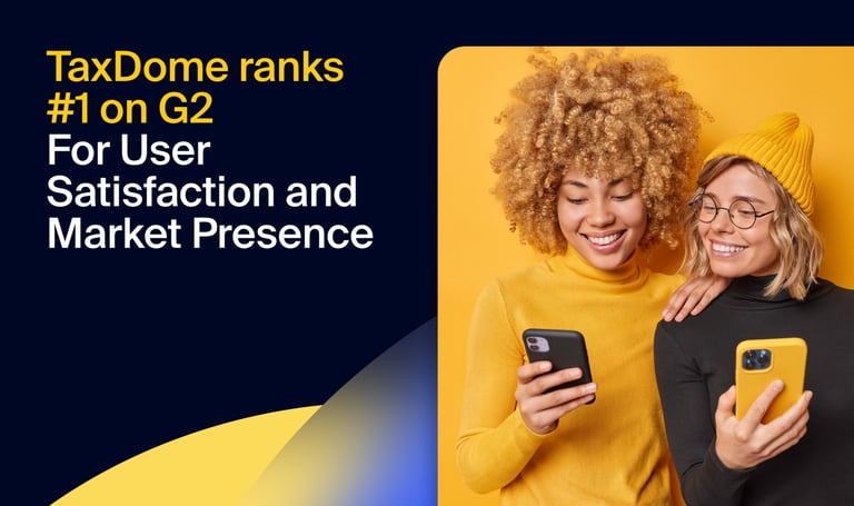 TaxDome ranks #1 on G2 for User Satisfaction