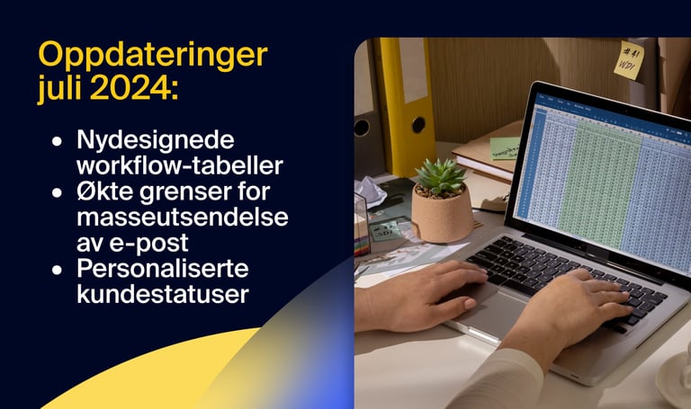 Oppdateringer juli 2024
